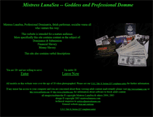 Tablet Screenshot of financial.mistresslunasea.com